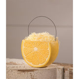 Lemon Slice Summery Yellow Decor Bucket Basket