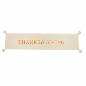 Reversible Thanksgiving Christmas Table Runner Thanks Giving