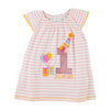 Mud Pie Kids ITS MY DAY Girls 1st 1 Birthday Party Tunic Top with Balloon Presents