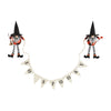 SO SPOOKY Halloween Gnome Witch Pennant 58" Long Banner Shelf Sitter