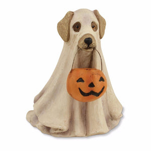 Bethany Lowe Spooky Ghost Dog Halloween Figurine